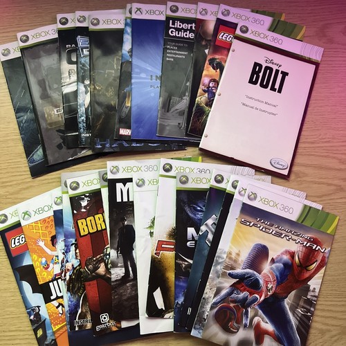 Xbox 360 manuali libretti - xbox,