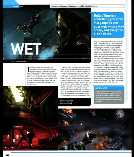 Wet xbox 360 - wet, recensione