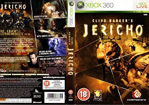 Clive barker jericho - clive, (xbox