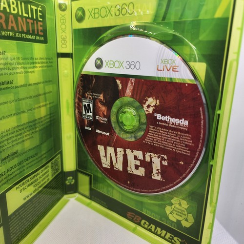 Wet xbox 360 game only - xbox,