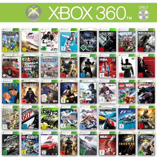 Xbox 360 giochi scelta - a, (solo